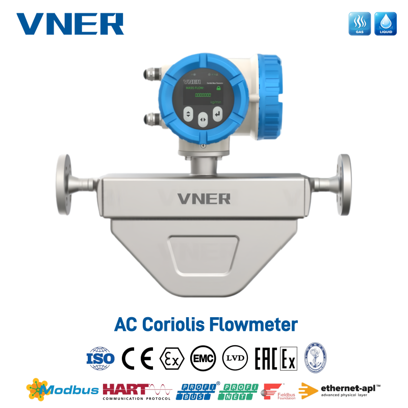 AC sorozatú Coriolis tömegáramlásmérő