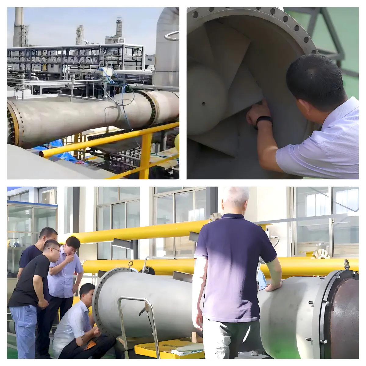 Sikertörténet – Finomítás és vegyi anyagok | Sinopec ZRCC | DN700 Savgáz mérés
